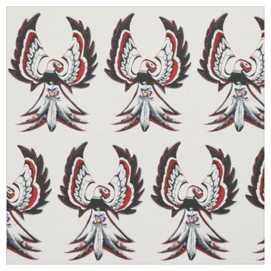 Tissu Matière de thunderbird Anishinaabe (Échantillon)