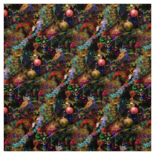 Tissu mauvais arbre de Noël (Échantillon)