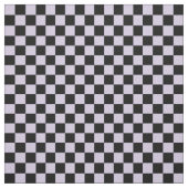 Tissu Mauve & Black Checkerboard (Échantillon)