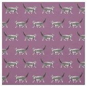 Tissu mauve de maine coon (Échantillon)