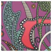 Tissu mauve MINNIE (Fermer)