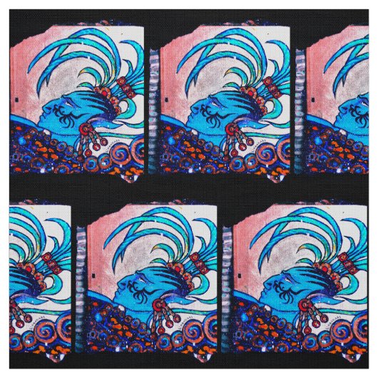 Tissu Mayan Elf : Défiance (Échantillon)