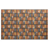 Tissu MCM géométrique Abstrait Burnt Orange (Fat Quarter)