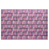Tissu MCM géométrique Abstrait rose violet (Fat Quarter)