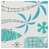 Tissu MCM Hawaiian Village - Blue (Fermer)