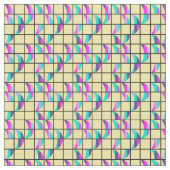 Tissu MCM Tic-Tac-Toe (Fermer)