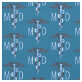 Tissu MD Médicale Doctor - Motif bleu (Fermer)