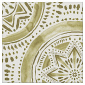 Tissu Médaillé des Vacances d'or STAR MANDALA (Fermer)