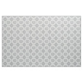 Tissu Médaillon gris et blanc moderne (Yard)