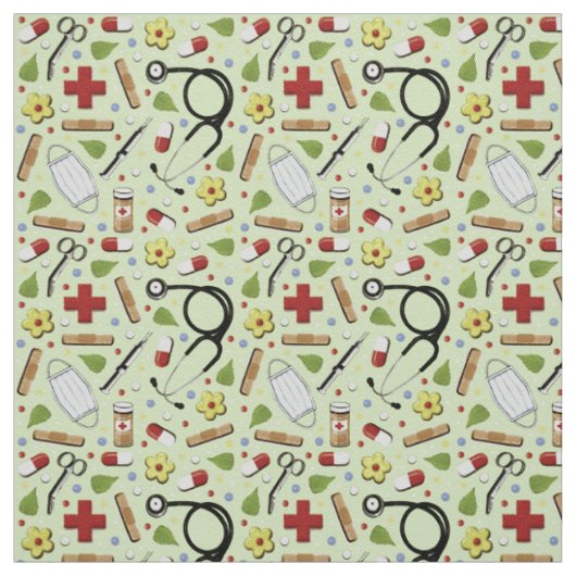 Tissu Médecin ou infirmière (Échantillon)