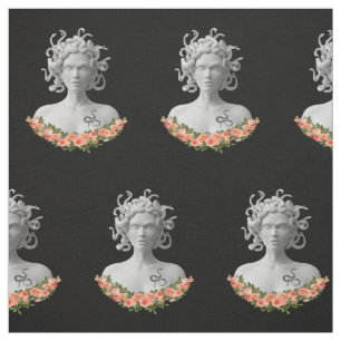 Tissu Medusa Gorgon Mythologie grecque