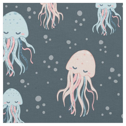 Tissu Méduse (Fermer)