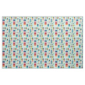 Tissu Mélange moderne du milieu du siècle (Fat Quarter)