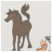 Tissu Mélange Pony (Fermer)