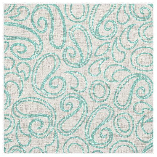 Tissu menthe à la crème ziya (Échantillon)