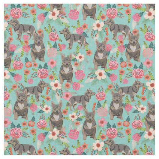 Tissu menthe à la vallhunte (Fermer)