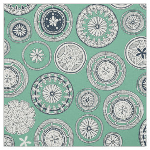 Tissu menthe poivrée