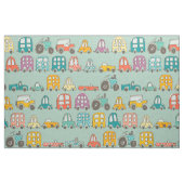 Tissu menthe rétro (Fat Quarter)