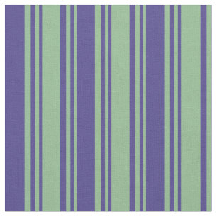 Tissu Mer foncée Vert & Ardoise foncée Bleu Motif