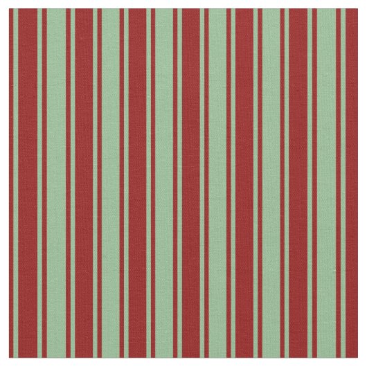 Tissu Mer foncée Vert et Rouge foncé (Fermer)