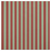Tissu Mer foncée Vert et Rouge foncé (Échantillon)