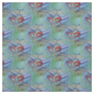 Tissu Mer océanique du crabe bleu