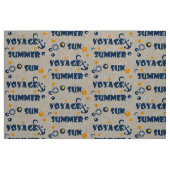 Tissu Mer, Voyage, été, soleil (Fat Quarter)