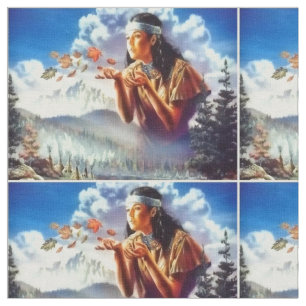 Tissu Mère nature