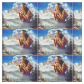 Tissu Mère nature (Échantillon)