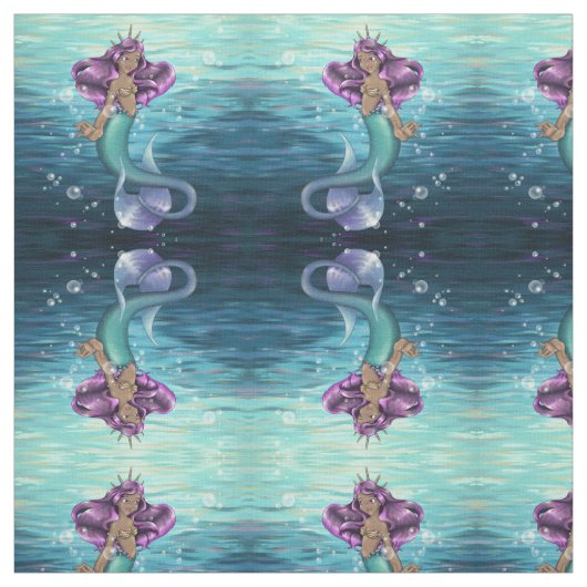 Tissu Mermaid Iole (Échantillon)