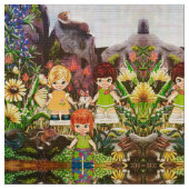 Tissu Mes meilleurs amis Visite "Mme Elizabeth" (Fermer)