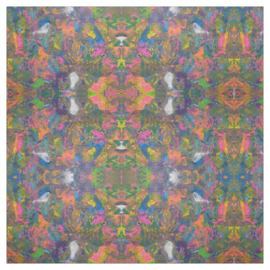 Tissu Mesh Argile arc-en-ciel (Échantillon)