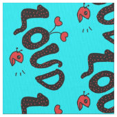 Tissu message de dessin animé (fermé)