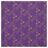 Tissu Message personnalisé graphique des saints et des b (Échantillon)