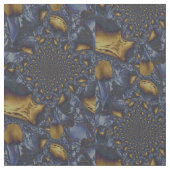 Tissu Métal Moulé or et argent bleu (Fermer)