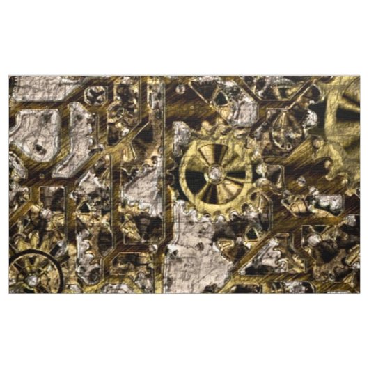 Tissu Métal Steampunk (Yard)