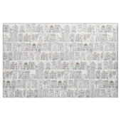 Tissu météo crayon amour (Fat Quarter)