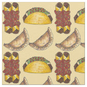Tissu Mexique Tex Mex Food Empanada Taco Enchilada (Fermer)