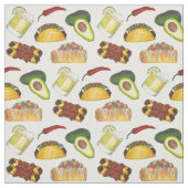 Tissu Mexique Tex Mex Nourriture Taco Enchilada Chimicha (Échantillon)
