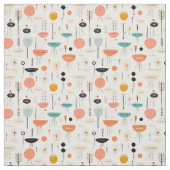 Tissu Mi-siècle Abstrait (Échantillon)