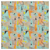 Tissu Mi-siècle funky (Échantillon)