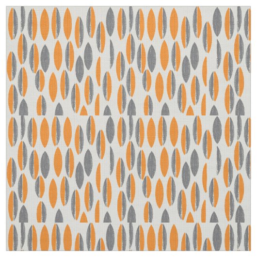 Tissu Mi-siècle moderne cosmique abstrait le champ est g (Échantillon)