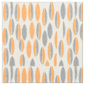 Tissu Mi-siècle moderne cosmique abstrait le champ est g (Détail)