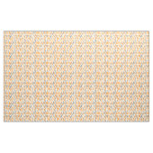 Tissu Mi-siècle moderne cosmique abstrait le champ est g (Yard)