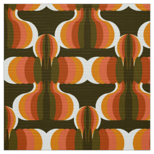 Tissu Mi-siècle Moderne des années 60 les années 70 styl