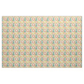 Tissu Mi-siècle moderne géométrique coloré (Fat Quarter)