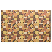 Tissu Mi-siècle moderne géométrique Orange (Fat Quarter)