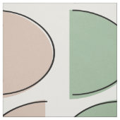 Tissu Mi-Siècle Moderne Moitié Moons Fabric (Échantillon)