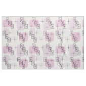 Tissu Mi-Siècle moderne rose clair violet (Fat Quarter)