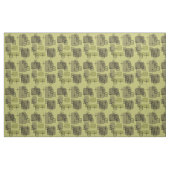 Tissu Mi-siècle Moderne Spoutnik Olive (Yard)
